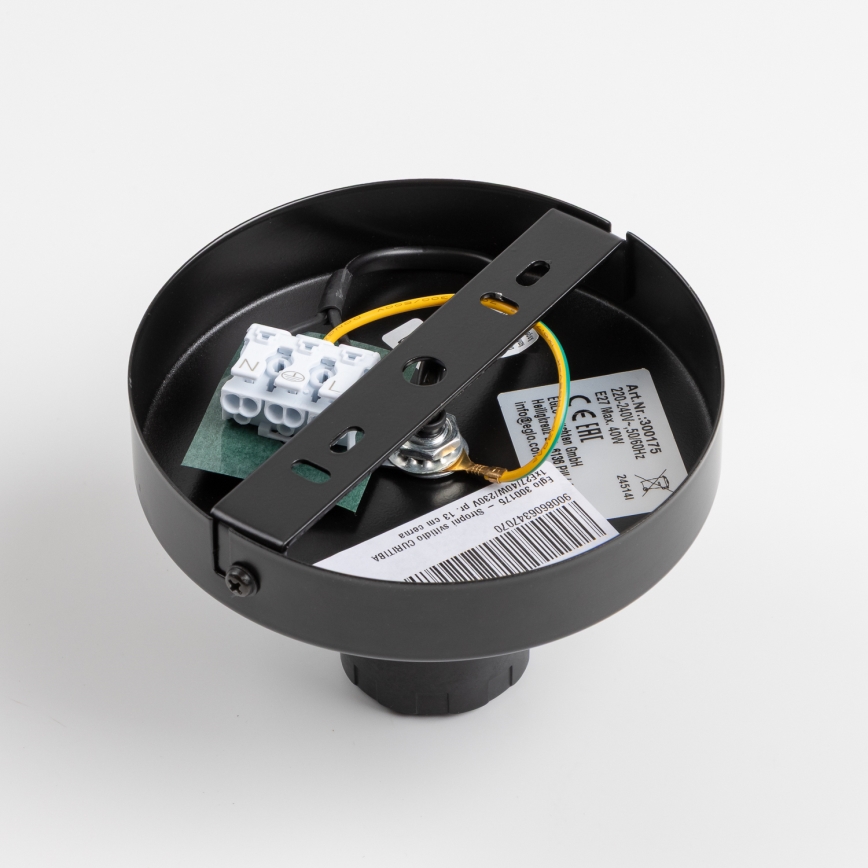 Brilagi - Lámpara de techo LED de superficie CERIA 1xE27/40W/230V Ø 45 cm verde