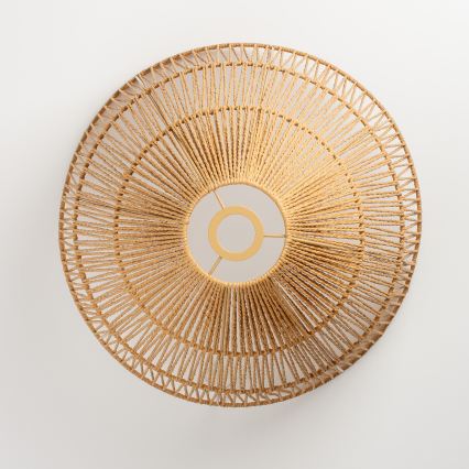 Brilagi - Lámpara de techo LED de superficie CERIA BOHO 1xE27/40W/230V Ø 50 cm marrón/roble