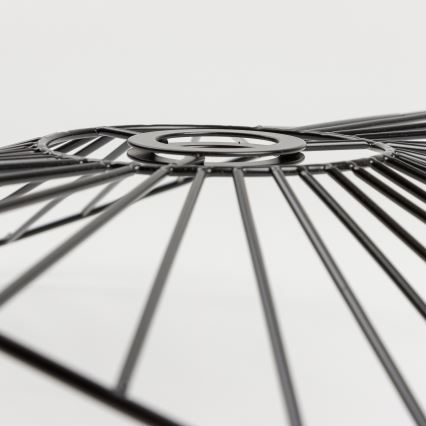 Brilagi - Lámpara de techo LED de superficie CERIA WIRE 1xE27/40W/230V 40x56 cm negro/roble