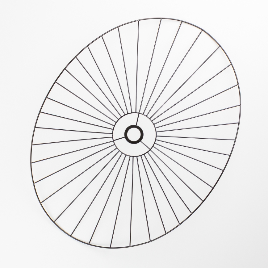 Brilagi - Lámpara de techo LED de superficie CERIA WIRE 1xE27/40W/230V 60x80 cm negro/roble