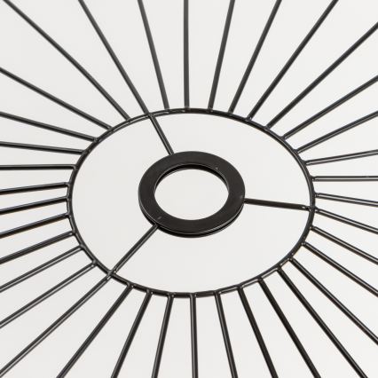 Brilagi - Lámpara de techo LED de superficie CERIA WIRE 1xE27/40W/230V 60x80 cm negro/roble