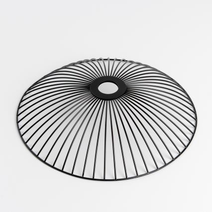 Brilagi - Lámpara de techo LED de superficie CERIA WIRE 1xE27/40W/230V Ø 38 cm negro/roble