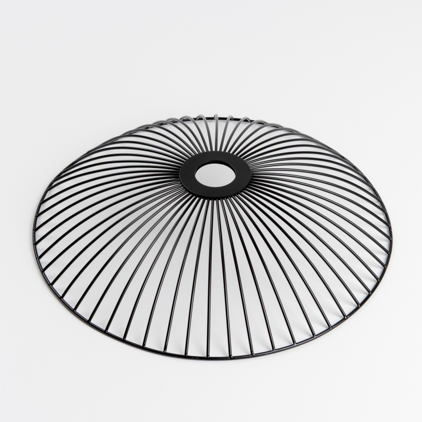 Brilagi - Lámpara de techo LED de superficie CERIA WIRE 1xE27/40W/230V Ø 38 cm negro/roble