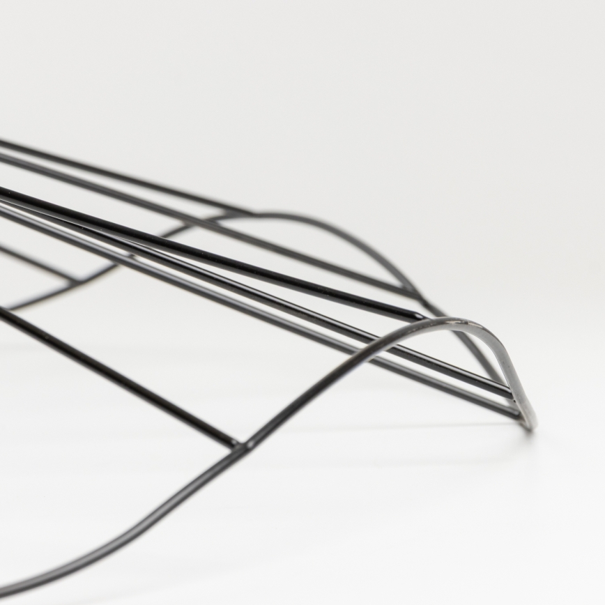 Brilagi - Lámpara de techo LED de superficie CERIA WIRE, 1xE27/40W/230V, Ø 80 cm, negro/roble