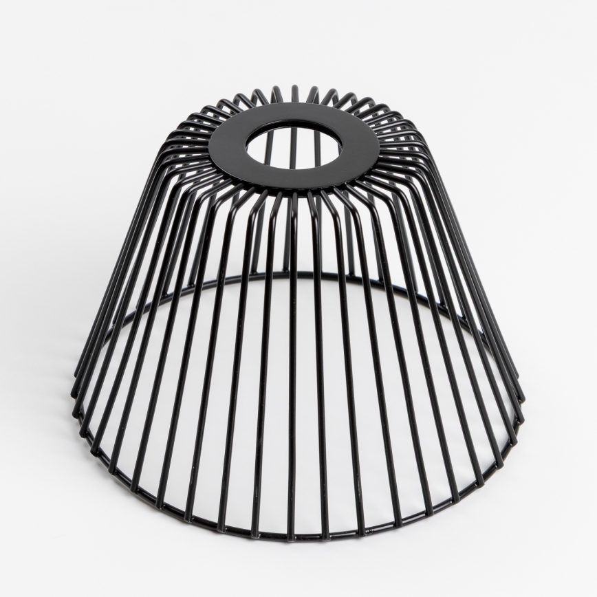 Brilagi - Lámpara de techo LED de superficie CERIA WIRE, 1xE27/40W/230V, Ø 80 cm, negro/roble