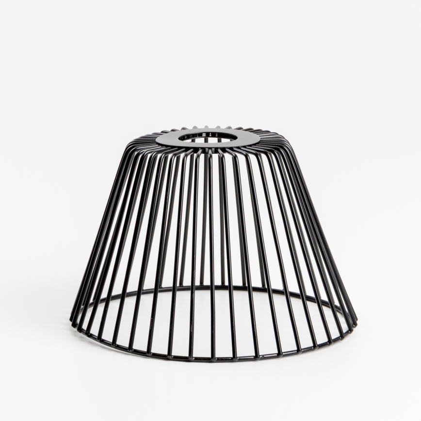 Brilagi - Lámpara de techo LED de superficie CERIA WIRE, 1xE27/40W/230V, Ø 80 cm, negro/roble