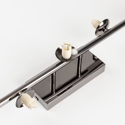 Brilagi - Lámpara de techo LED de superficie MILLA 7xG9/3W/230V cromo negro/dorado