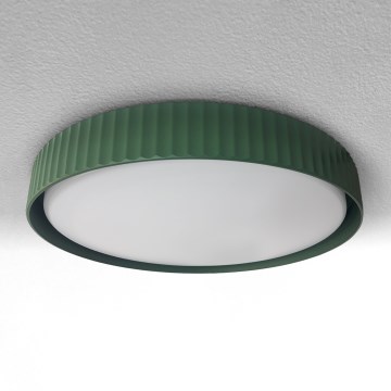 Brilagi - Lámpara de techo LED LUCIA, 24 W, 230 V, Ø 31 cm, color verde