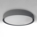 Brilagi - Lámpara de techo LED LUCIA LED/24W/230V Ø 31 cm gris