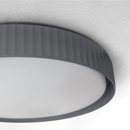 Brilagi - Lámpara de techo LED LUCIA LED/24W/230V Ø 31 cm gris