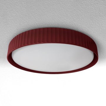Brilagi - Lámpara de techo LED LUCIA LED/24W/230V Ø 31 cm roja