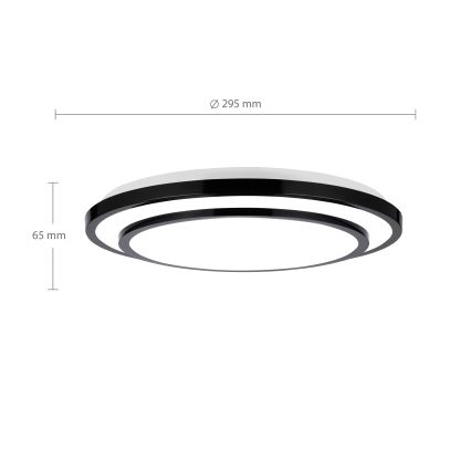 Brilagi - Luminaria de techo LED LUCIANO LED/24W/230V, Ø 29,5 cm