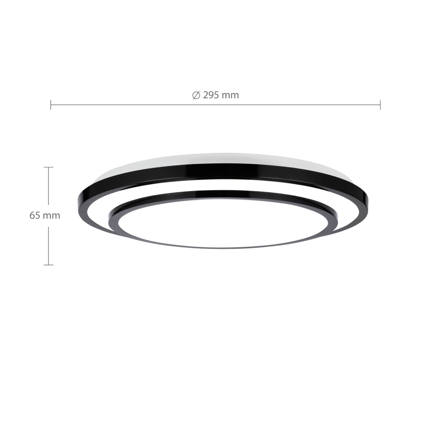 Brilagi - Luminaria de techo LED LUCIANO LED/24W/230V, Ø 29,5 cm