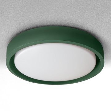 Brilagi - Lámpara de techo LED MATTEO LED/24W/230V Ø 31 cm, verde
