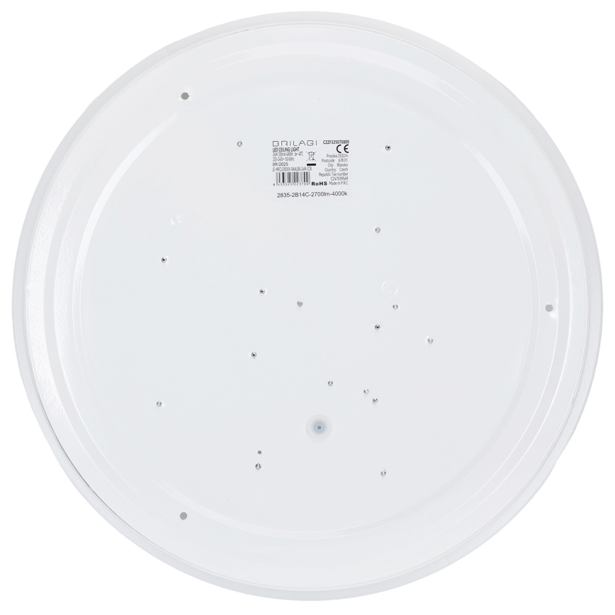 Brilagi - Lámpara de techo LED MILKY WAY LED/24W/230V 3000/4000/6500K Ø 38 cm