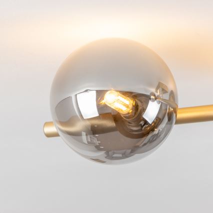 Brilagi - Lámpara de techo LED MILLA 4xG9/3W/230V dorado/ahumado