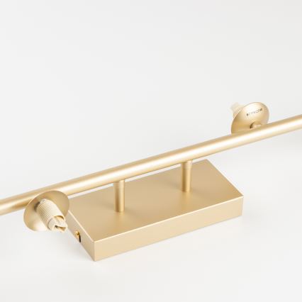 Brilagi - Lámpara de techo LED MILLA 4xG9/3W/230V dorado/ahumado