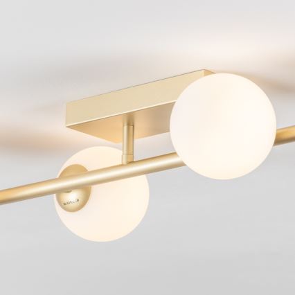 Brilagi - Lámpara de techo LED MILLA 4xG9/3W/230V dorado/blanco