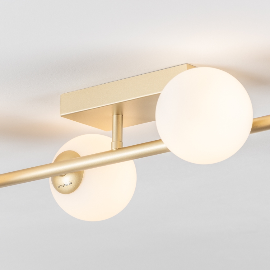 Brilagi - Lámpara de techo LED MILLA 4xG9/3W/230V dorado/blanco