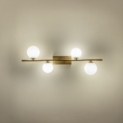 Brilagi - Lámpara de techo LED MILLA 4xG9/3W/230V dorado/blanco