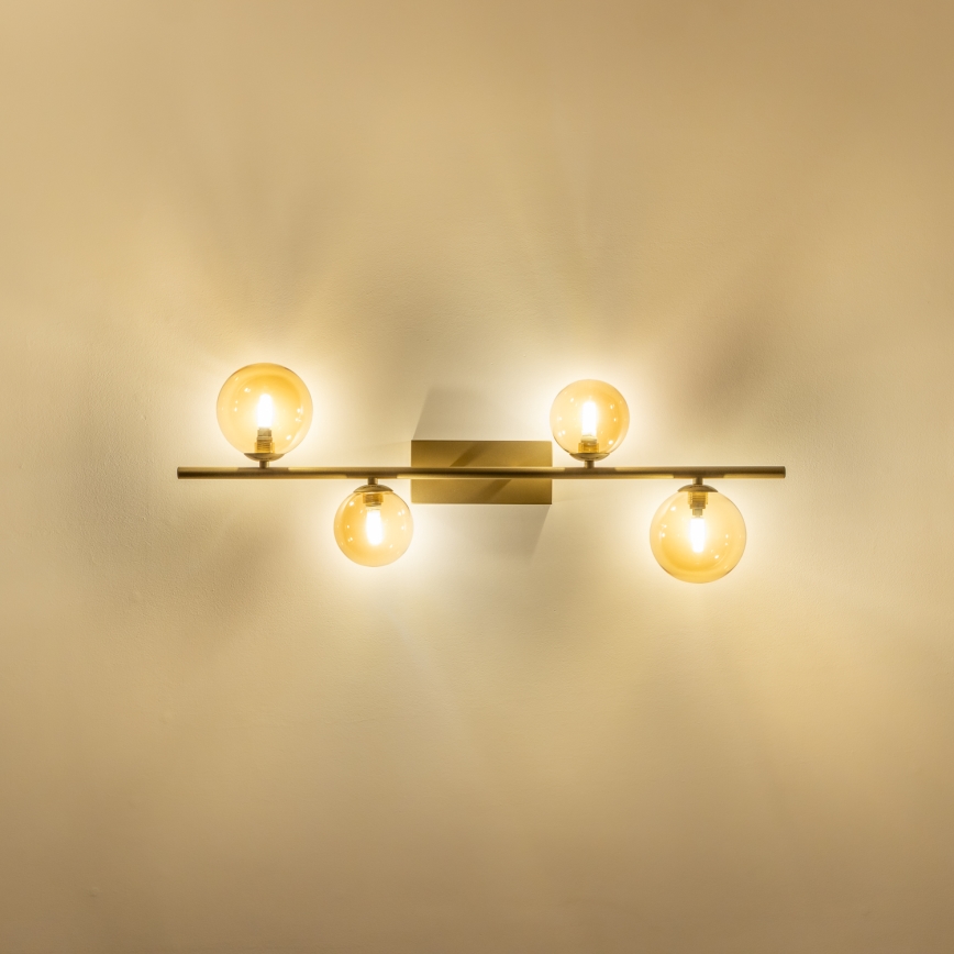 Brilagi - Lámpara de techo LED MILLA 4xG9/3W/230V dorado