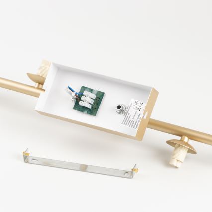 Brilagi - Lámpara de techo LED MILLA 7xG9/3W/230V dorado/ahumado