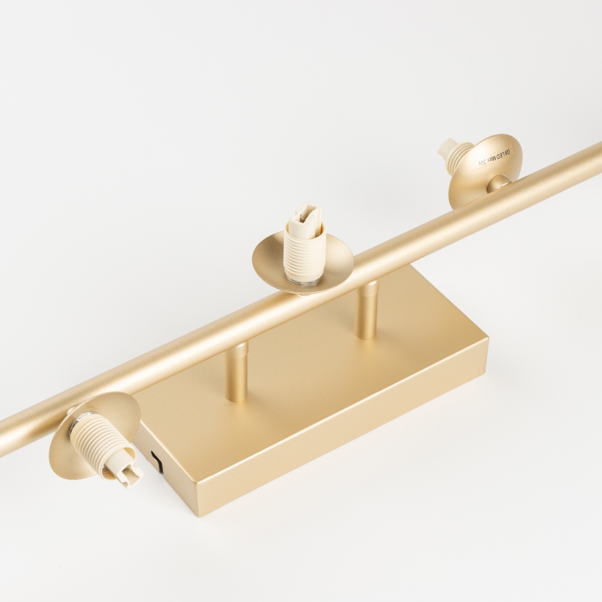 Brilagi - Lámpara de techo LED MILLA 7xG9/3W/230V dorado/blanco