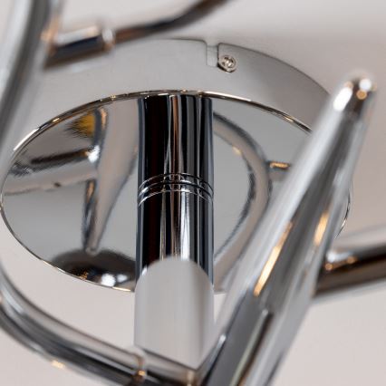 Brilagi - Lámpara de techo LED MISTEL 15xG9/3W/230V cromo brillante/ahumado