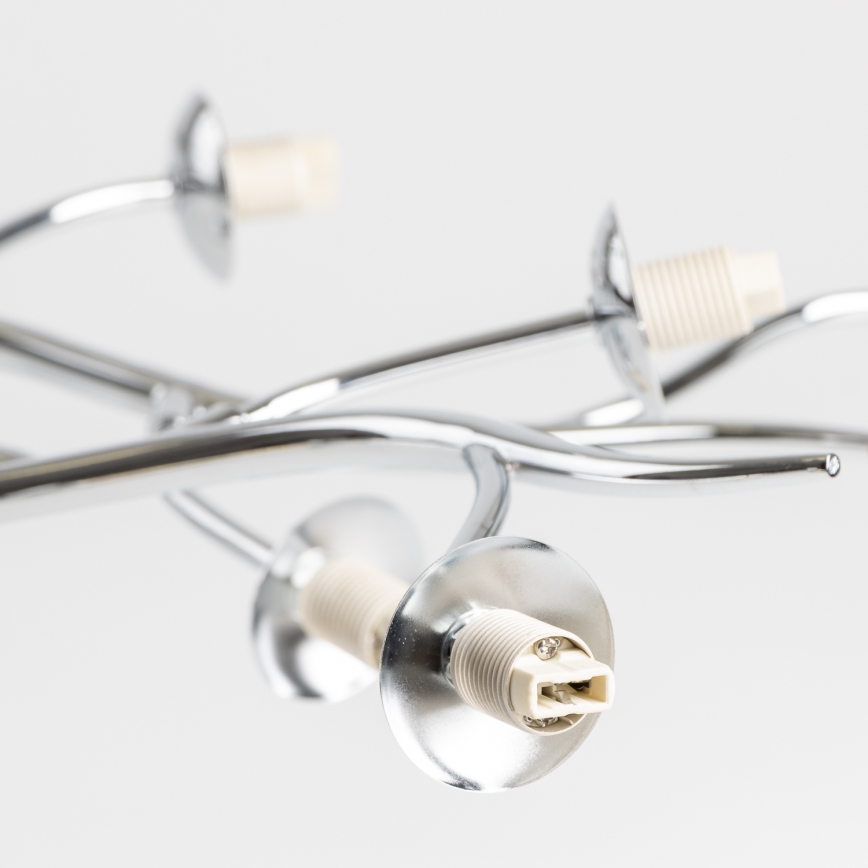 Brilagi - Lámpara de techo LED MISTEL 15xG9/3W/230V cromo brillante/ahumado