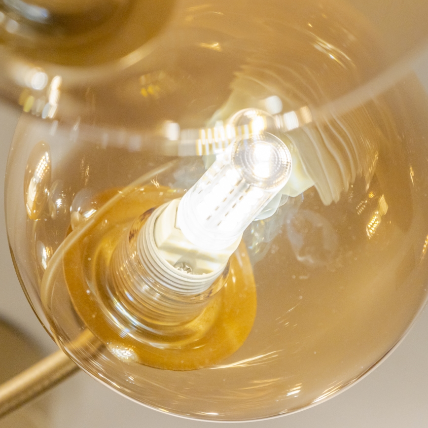 Brilagi - Lámpara de techo LED MISTEL 15xG9/3W/230V dorado