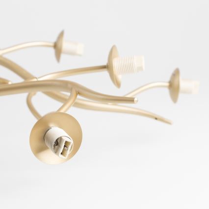 Brilagi - Lámpara de techo LED MISTEL 15xG9/3W/230V dorado