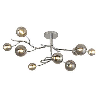Brilagi - Lámpara de techo LED MISTEL 9xG9/3W/230V cromo brillante/ahumado
