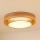 Brilagi - Lámpara de techo LED MONTANA BOHO LED/26W/230V Ø 60 cm marrón
