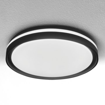 Brilagi - Lámpara de techo LED NAOMI LED/24W/230V Ø 28,5 cm negra