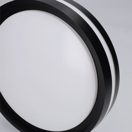 Brilagi - Lámpara de techo LED NAOMI LED/24W/230V Ø 28,5 cm negra