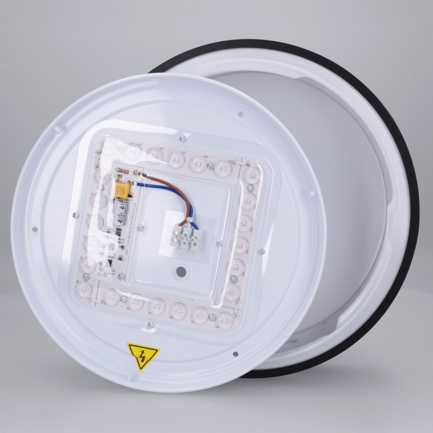 Brilagi - Lámpara de techo LED NAOMI LED/24W/230V Ø 28,5 cm negra