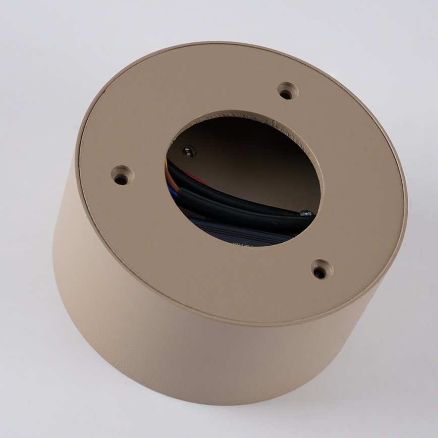 Brilagi - Plafón de techo para baño FORIS LED/14W/230V Ø 12 cm beige IP44