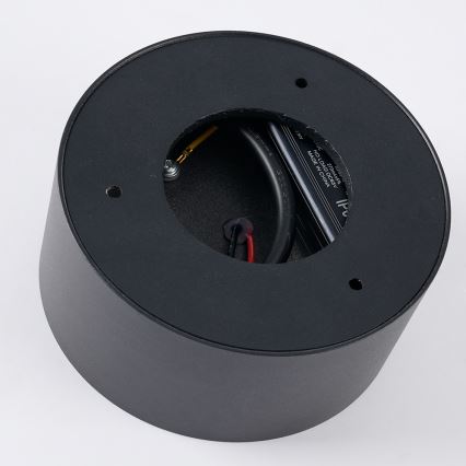 Brilagi - Plafón LED de techo para baño FORIS LED/14W/230V Ø 12 cm negro IP44