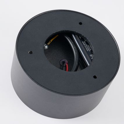 Brilagi - Lámpara de techo LED para baño FORIS LED/20W/230V Ø 15 cm antracita IP44