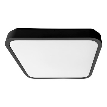 Brilagi - Lámpara de techo LED para baño ZENNA LED/24W/230V 34,5x34,5 cm IP44 negra