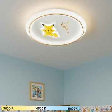 Brilagi - Lámpara de techo LED para niños THUNDER LED/90W/230V 3000/4500/6000K Ø 50 cm