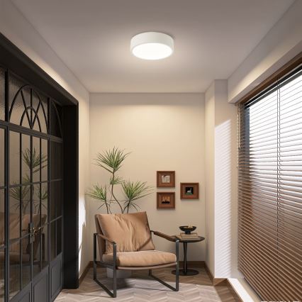 Brilagi - Lámpara de techo LED POOL LED/18W/230V 3000/4500/6000K Ø 20 cm blanca