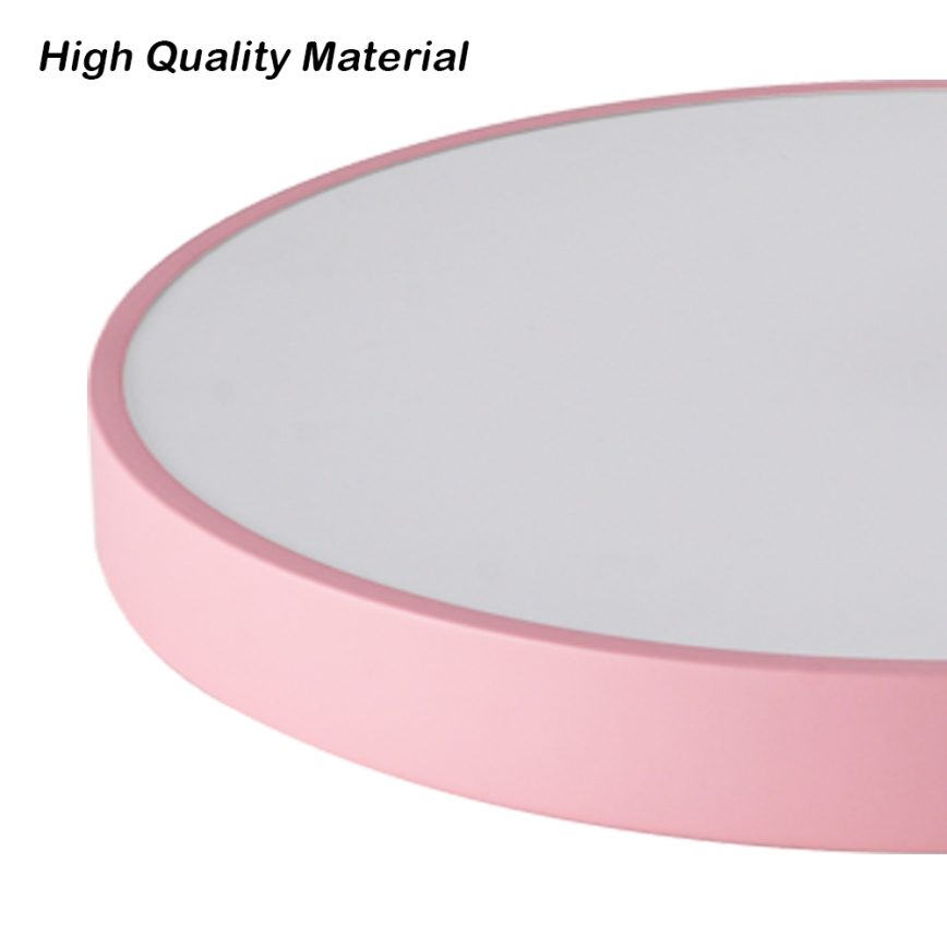 Brilagi - Plafón LED POOL LED/36W/230V 3000/4000/6000K Ø 30 cm rosa