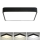 Brilagi - Lámpara de techo LED POOL LED/36W/230V 3000/4500/6000K 40x40 cm negra