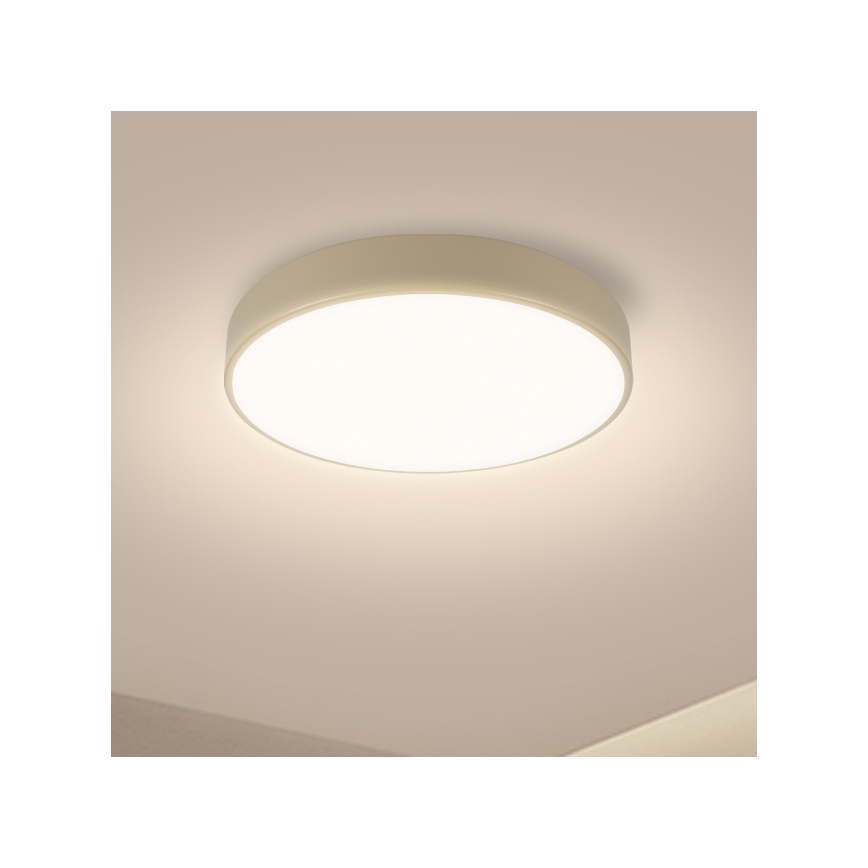 Brilagi - Plafón LED POOL LED/36W/230V 3000/4500/6000K Ø 30 cm beige