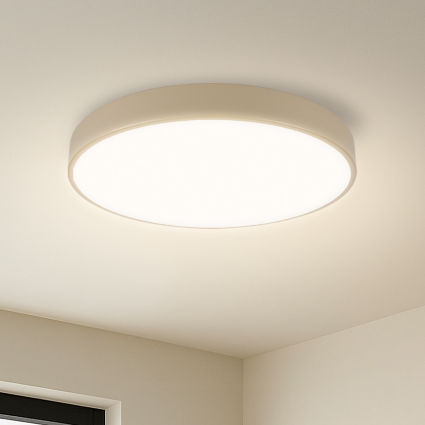 Brilagi - Lámpara de techo LED POOL LED/48W/230V 3000/4500/6000K diámetro 40 cm beige