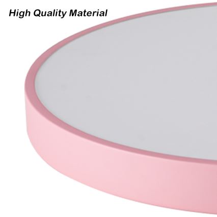 Brilagi - Luminaria de techo LED POOL LED/60W/230V 3000/4000/6000K Ø 50 cm rosa