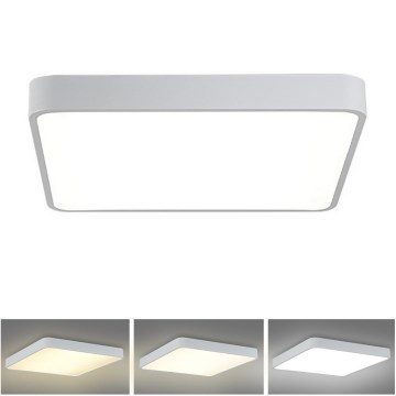 Brilagi - Lámpara de techo LED POOL SQUARE LED/36W/230V 3000/4500/6000K 40x40 cm blanca