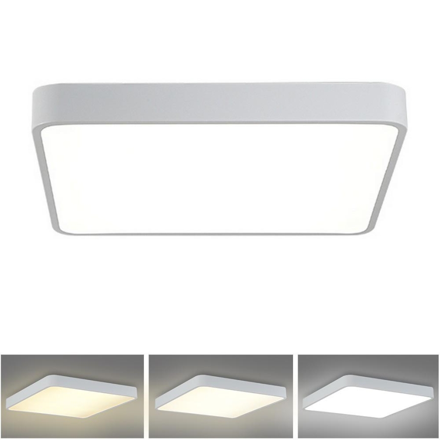 Brilagi - Lámpara de techo LED POOL SQUARE LED/36W/230V 3000/4500/6000K 40x40 cm blanca