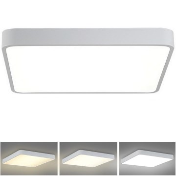 Brilagi - Lámpara de techo LED POOL SQUARE LED/48W/230V 3000/4500/6000K 50x50 cm blanca